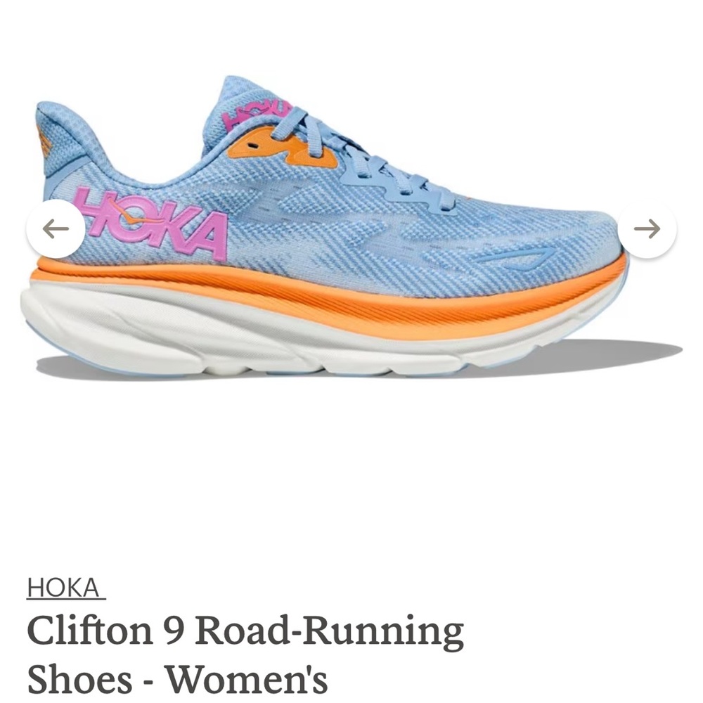 Hoka Clifton 9 Airy Blue/Ice Water